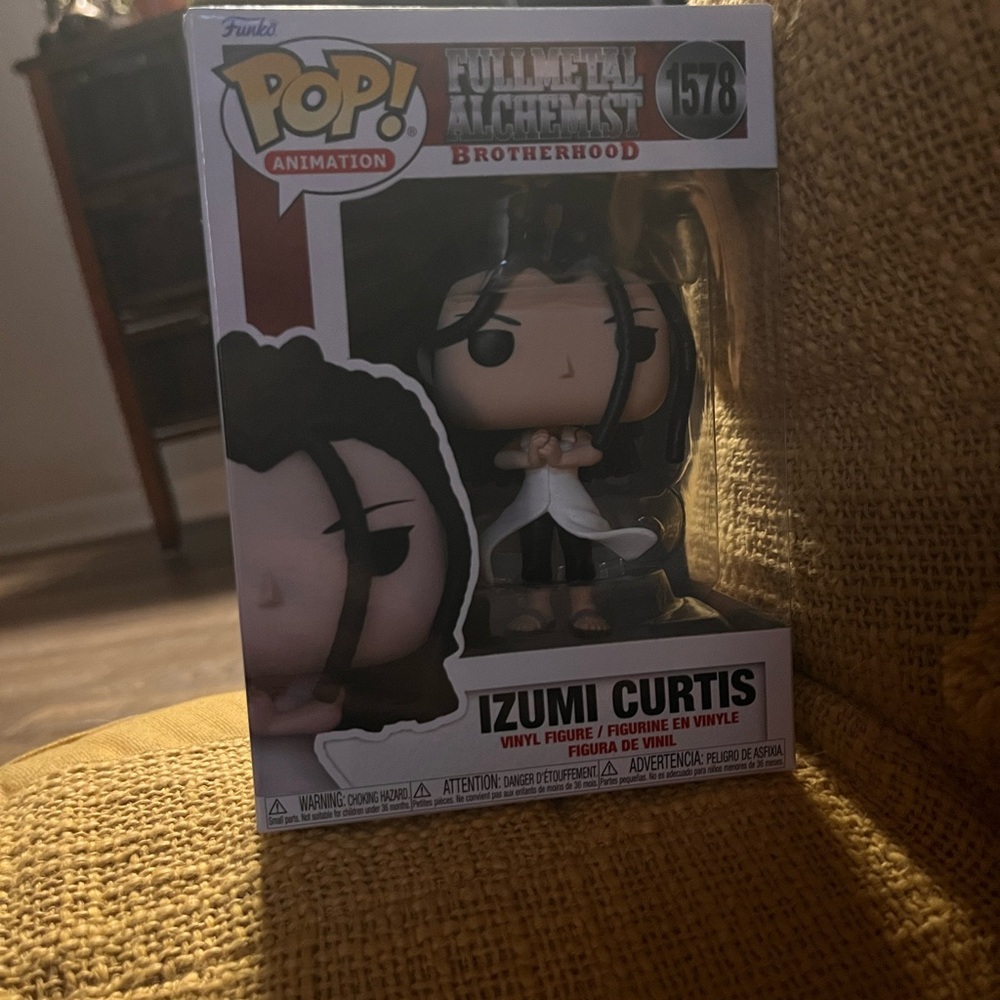 Funko Pop! Izumi Curtis Black and White Vinyl Figure NWOT
